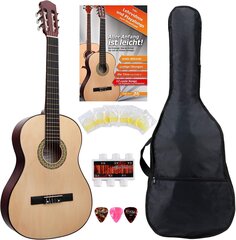 Klasikinė gitara Classic Cantabile AS-851 4/4, pilnas komplektas kaina ir informacija | Gitaros | pigu.lt