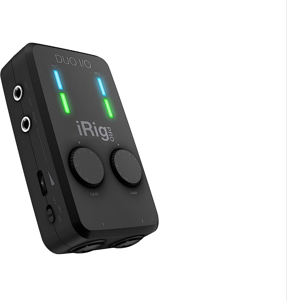 Midi / audio interfeisas IK Multimedia iRig Pro Duo цена и информация | Priedai muzikos instrumentams | pigu.lt