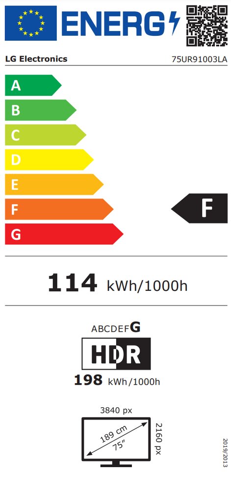 LG 75UR91003LA.AEU цена и информация | Televizoriai | pigu.lt