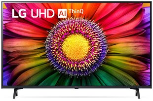 TV Set LG 43'' 4K/Smart 3840x2160 Wireless LAN Bluetooth webOS цена и информация | Телевизоры | pigu.lt