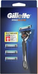 Skustuvo rinkinys Gillette Fusion5 vyrams: skustuvas + 3 skutimosi peiliukai kaina ir informacija | Skutimosi priemonės ir kosmetika | pigu.lt