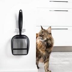 Unibloom Premium Box Shovel, сделанная из надежного алюминия с элегантным держателем кота, шепта цена и информация | Туалеты для кошек | pigu.lt