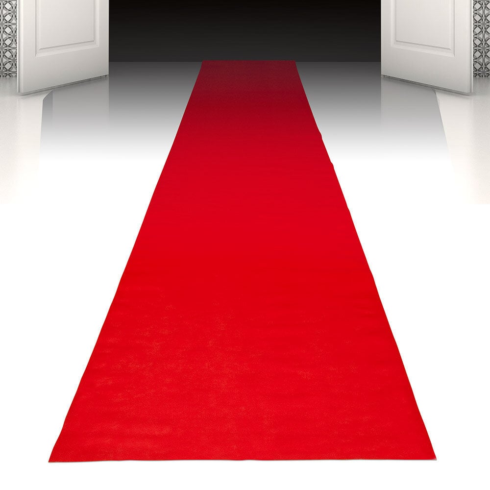 Raudonas kilimas, 60x450cm kaina ir informacija | Dekoracijos šventėms | pigu.lt