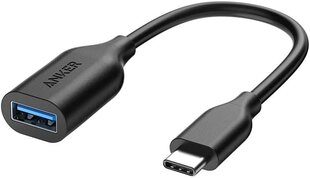 Anker USB-C į USB 3.1 adapterį, konvertuoja USB-C lizdą USB-A moteriškoje vietoje, naudoja USB-OTG technologiją, suderinamą su „Samsung Galaxy Note 8“, „S8 S8+ S9“, „iPad Pro 2018“, „Nexus 6P 5x“, „LG V20 G5“ ir dar daugiau kaina ir informacija | Krovikliai telefonams | pigu.lt