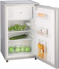 Все еще звездный холодильник с морозильным отсеком E (88L) 4-звездочный морозительный отсек и светодиодное освещение, автоматическое отклонение, стеклянные полки, растительный отсек, дверные стойки, холодильник с небольшим напитком холодильник цена и информация | Холодильники | pigu.lt