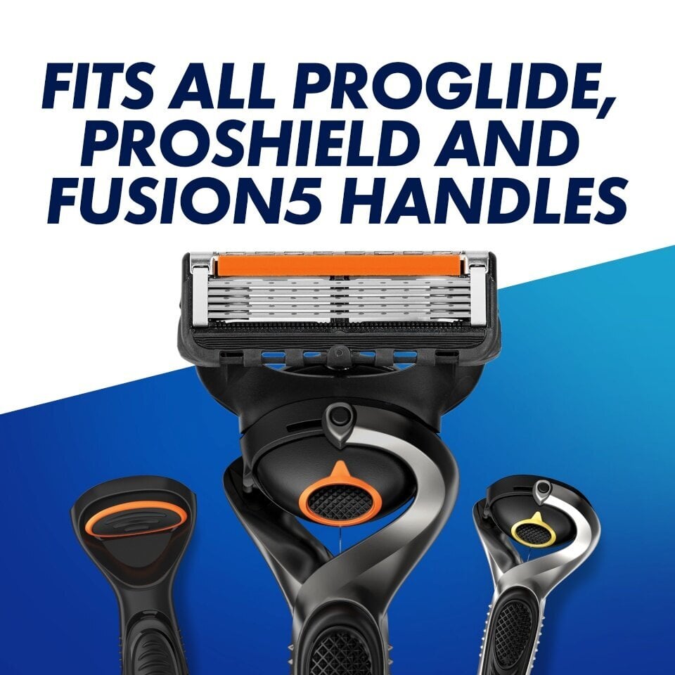 Skustuvo galvutės Gillette Fusion Proglide, 14 vnt. kaina ir informacija | Skutimosi priemonės ir kosmetika | pigu.lt