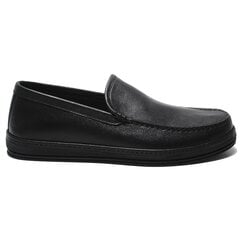 Кожаные мокасины Kadar 247783, чёрные цена и информация | Мужские ботинки | pigu.lt