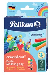 Plastilinas Pelikan, 8 vnt. kaina ir informacija | Piešimo, tapybos, lipdymo reikmenys | pigu.lt