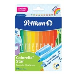 Flomasteriai Pelikan Colorella Star, 30 vnt. kaina ir informacija | Piešimo, tapybos, lipdymo reikmenys | pigu.lt