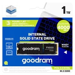 GoodRam SSDPR-PX600-2K0-80 цена и информация | Внутренние жёсткие диски (HDD, SSD, Hybrid) | pigu.lt