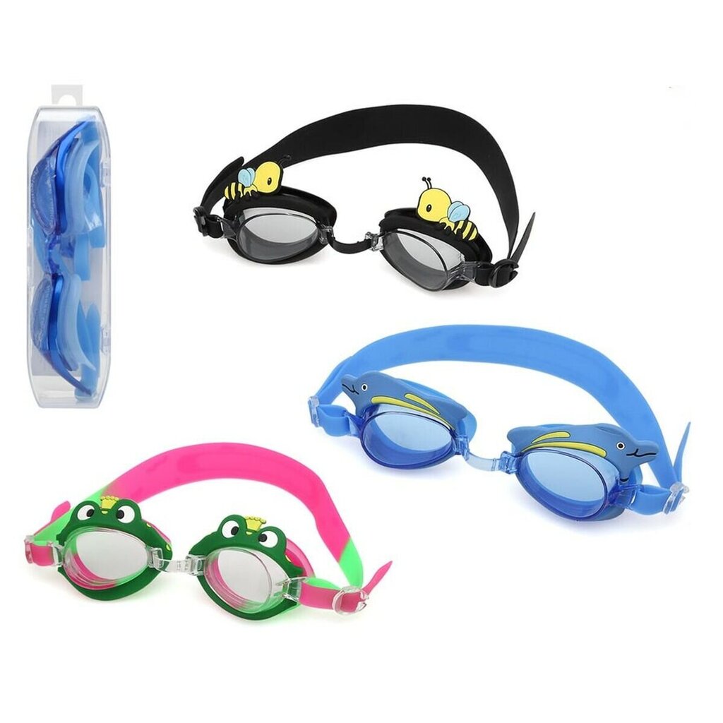 Plaukimo akiniai, įvairių spalvų цена и информация | Plaukimo akiniai | pigu.lt