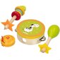 Medinių instrumentų rinkinys vaikams Woomax, 4 el. kaina ir informacija | Žaislai kūdikiams | pigu.lt