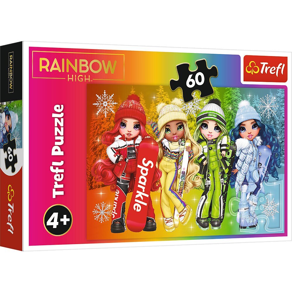 Dėlionė Trefl Rainbow High, 60 det. kaina ir informacija | Dėlionės (puzzle) | pigu.lt