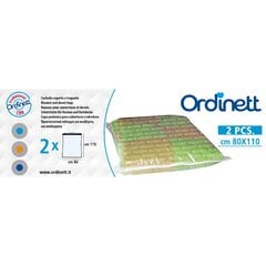 Мешки для хранения постельного белья Ordinett, 2 шт. 80x110см цена и информация | Вешалки и мешки для одежды | pigu.lt