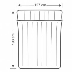 Pripučiamas čiužinys Intex, 127x24x193cm цена и информация | Туристические матрасы и коврики | pigu.lt