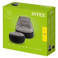 Pripučiama kėdė Intex, 99x76x130 cm цена и информация | Надувные матрасы и мебель | pigu.lt