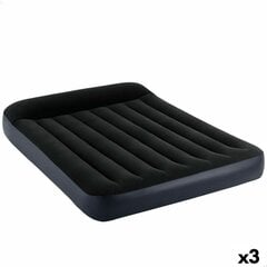 Pripučiamas čiūžinys Intex Pillow Rest Classic, 137x25x191 cm, juodas цена и информация | Матрасы | pigu.lt