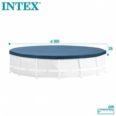 Baseino danga Intex Metal Frame, 305x25x305cm kaina ir informacija | Baseinų priedai | pigu.lt