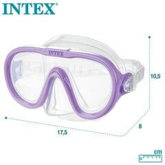 Nardymo kaukė Intex Sea Scan, violetinė kaina ir informacija | INTEX Vandens sportas | pigu.lt