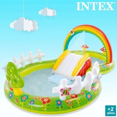 Pripučiamas vaikiškas baseinas Intex, 180x104x290cm kaina ir informacija | Baseinai | pigu.lt