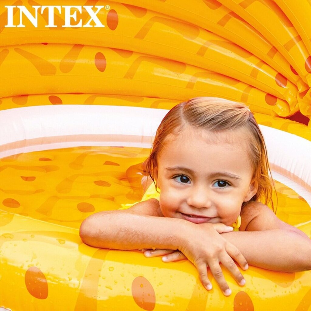 Pripučiamas vaikiškas baseinas Intex, 102x94x102cm kaina ir informacija | Baseinai | pigu.lt