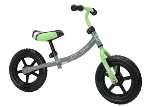 Балансировочный велосипед Lean Toys Corrado, зеленый цена и информация | Балансировочные велосипеды | pigu.lt