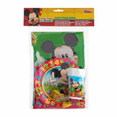 Vienkartinių indų rinkinys Mickey Mouse, 150 vnt. цена и информация | Праздничная одноразовая посуда | pigu.lt