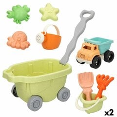 Paplūdimio žaislai Colorbaby, 16,5x11x11cm, įvairių spalvų kaina ir informacija | Vandens, smėlio ir paplūdimio žaislai | pigu.lt