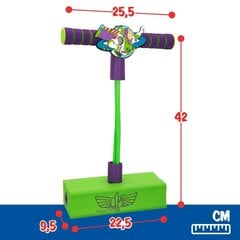 Šokdyklė Toy Story, 25,5x42x9,5 cm, žalia kaina ir informacija | Lauko žaidimai | pigu.lt