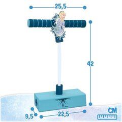 Šokdyklė Frozen, 25,5x45x9,5 cm, mėlyna kaina ir informacija | Lauko žaidimai | pigu.lt