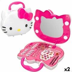 Grožio lagaminėlis Hello Kitty, 36 d., 2 vnt. kaina ir informacija | Hello Kitty Žaislai vaikams | pigu.lt