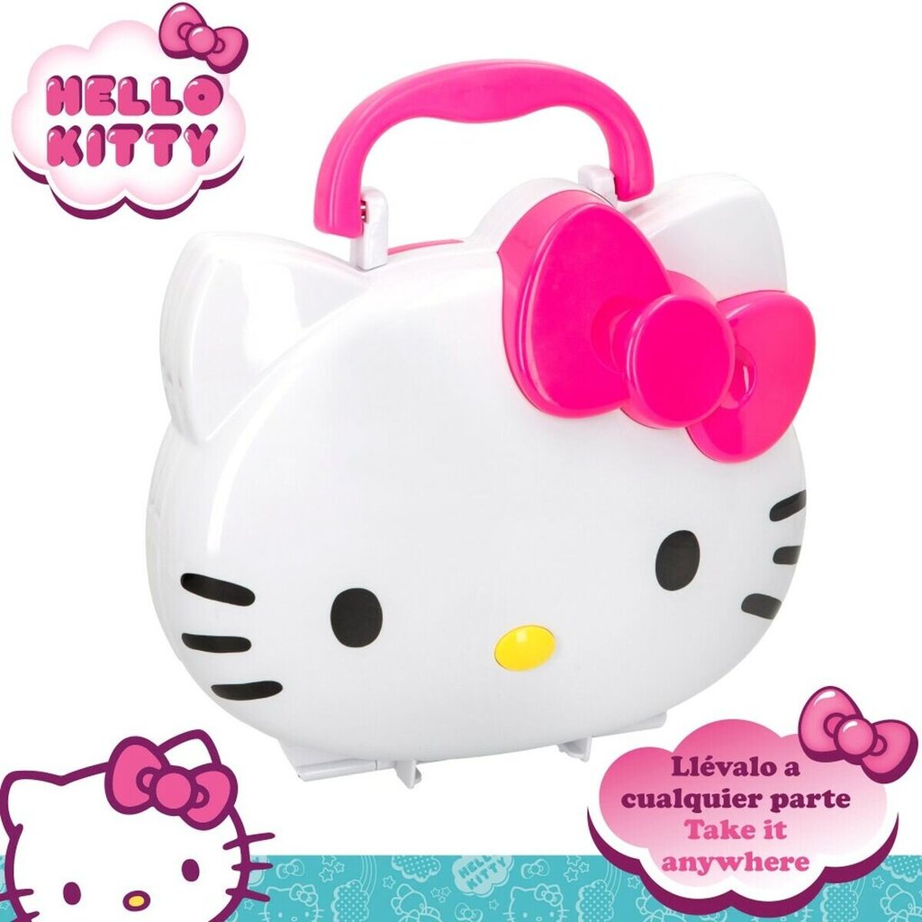 Grožio lagaminėlis Hello Kitty, 36 d., 2 vnt. kaina ir informacija | Žaislai mergaitėms | pigu.lt