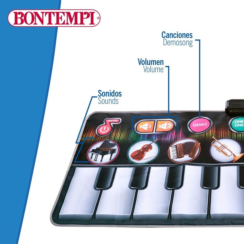 Žaislinis pianinas Bontempi, 4 vnt kaina ir informacija | Lavinamieji žaislai | pigu.lt