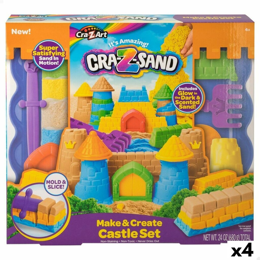 Kūrybinis rinkinys Cra-Z-Art Cra-Z-Sand Pilis kaina ir informacija | Lavinamieji žaislai | pigu.lt