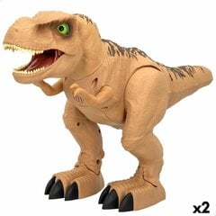 Dinozauras T-Rex, 28 cm, 2 vnt цена и информация | Игрушки для мальчиков | pigu.lt
