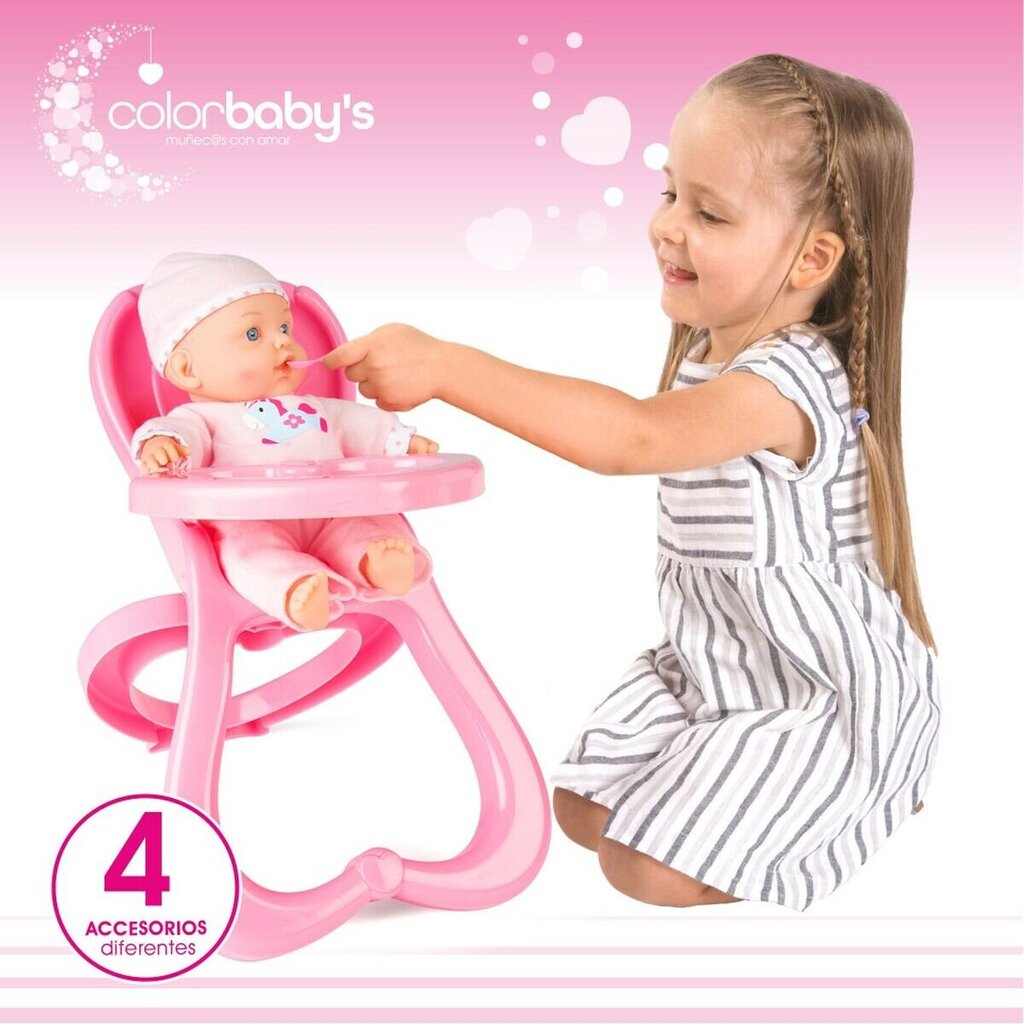 Lėlė kūdikis su kėde Colorbaby, 2 vnt. цена и информация | Žaislai mergaitėms | pigu.lt