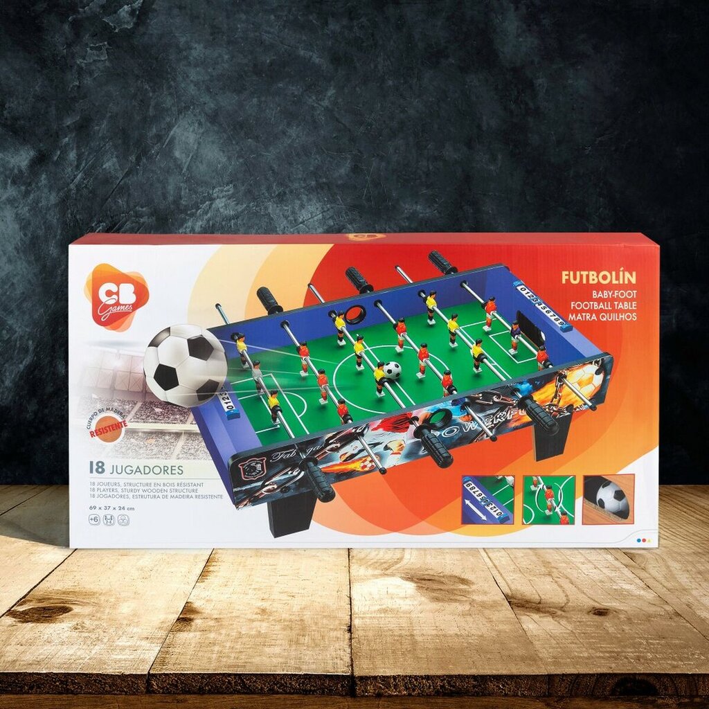 Stalo futbolas Colorbaby, 69 x 24 x 37 cm, 2 vnt. цена и информация | Stalo žaidimai, galvosūkiai | pigu.lt