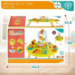 Medinis veiklos centras Woomax, geltonas цена и информация | Игрушки для малышей | pigu.lt