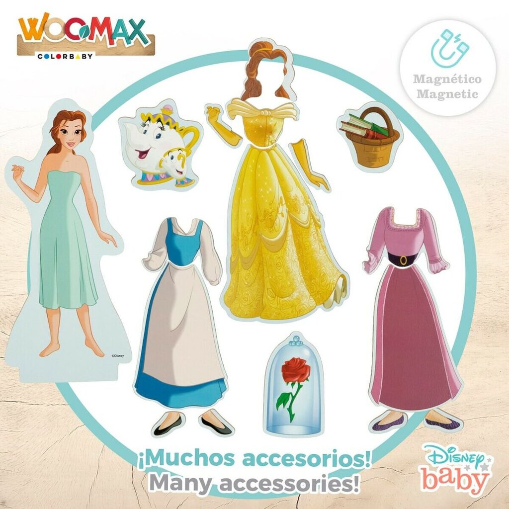 Figūrėlių rinkinys Princesses Disney, 45 d., 4 vnt. kaina ir informacija | Žaislai mergaitėms | pigu.lt