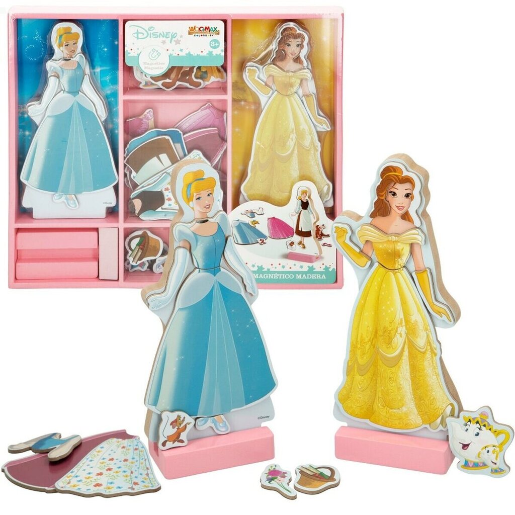 Figūrėlių rinkinys Princesses Disney, 45 d., 4 vnt. kaina ir informacija | Žaislai mergaitėms | pigu.lt