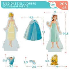 Figūrėlių rinkinys Princesses Disney, 45 d., 4 vnt. kaina ir informacija | Žaislai mergaitėms | pigu.lt