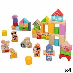 Medinės kaladėlės Disney 50 dal. 4 vnt. цена и информация | Игрушки для малышей | pigu.lt