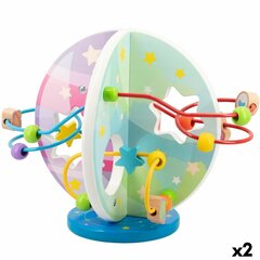 Medinis veiklos centras Woomax, 2 vnt. kaina ir informacija | Žaislai kūdikiams | pigu.lt