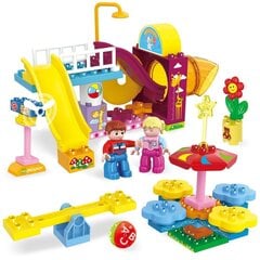 Konstruktorius Colorbaby Playground, 50 dal. 2 vnt. цена и информация | Конструкторы и кубики | pigu.lt