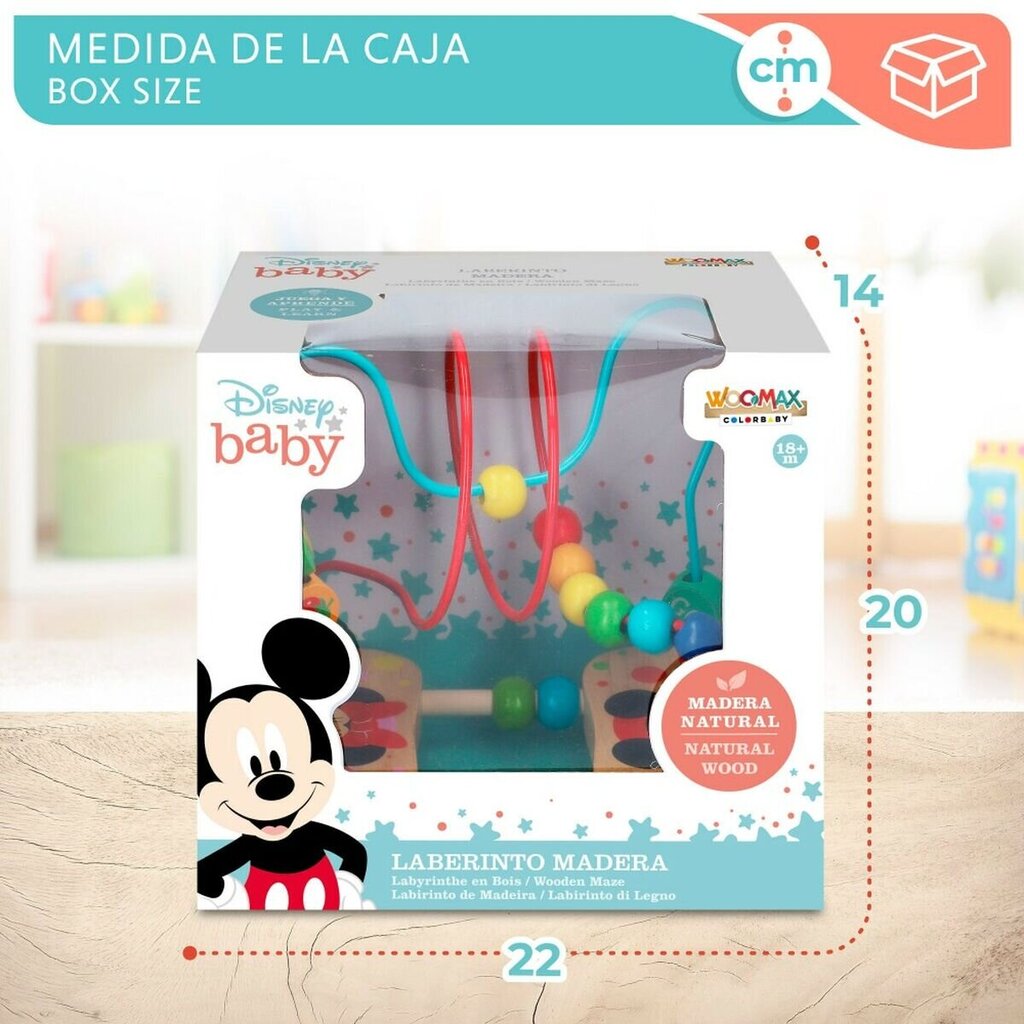Veiklos centras Woomax Disney kaina ir informacija | Žaislai kūdikiams | pigu.lt