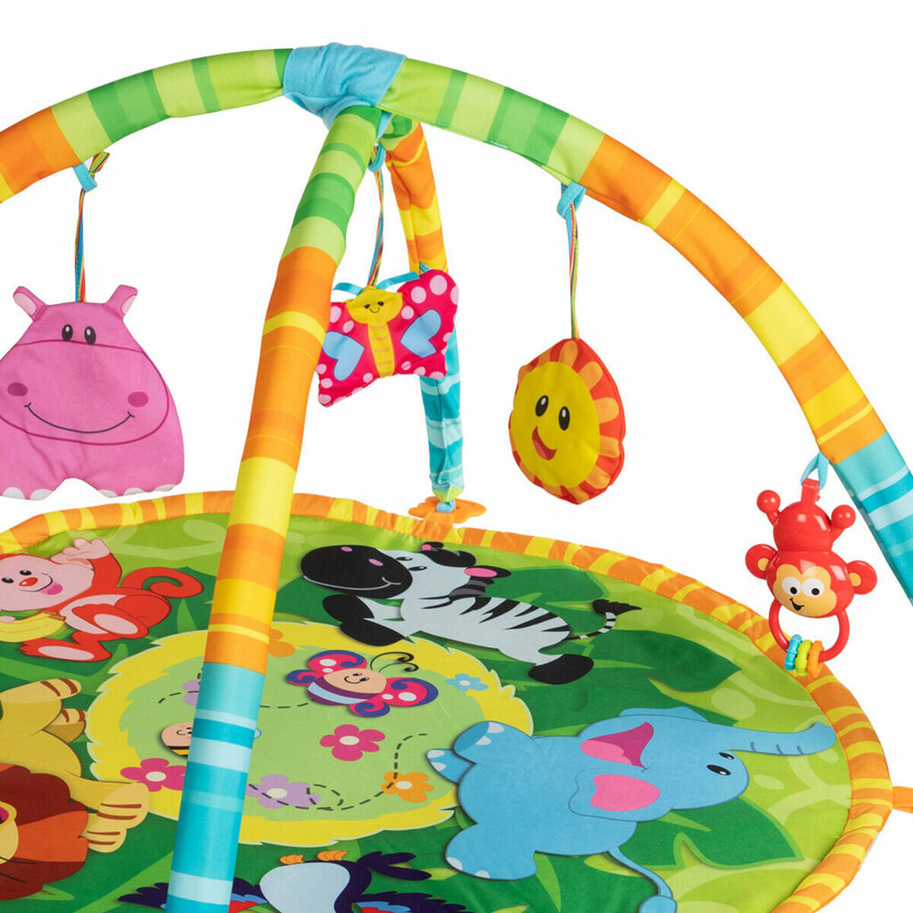 Lavinamasis kilimėlis Winfun Džiunglės, 4 vnt. kaina ir informacija | Žaislai kūdikiams | pigu.lt