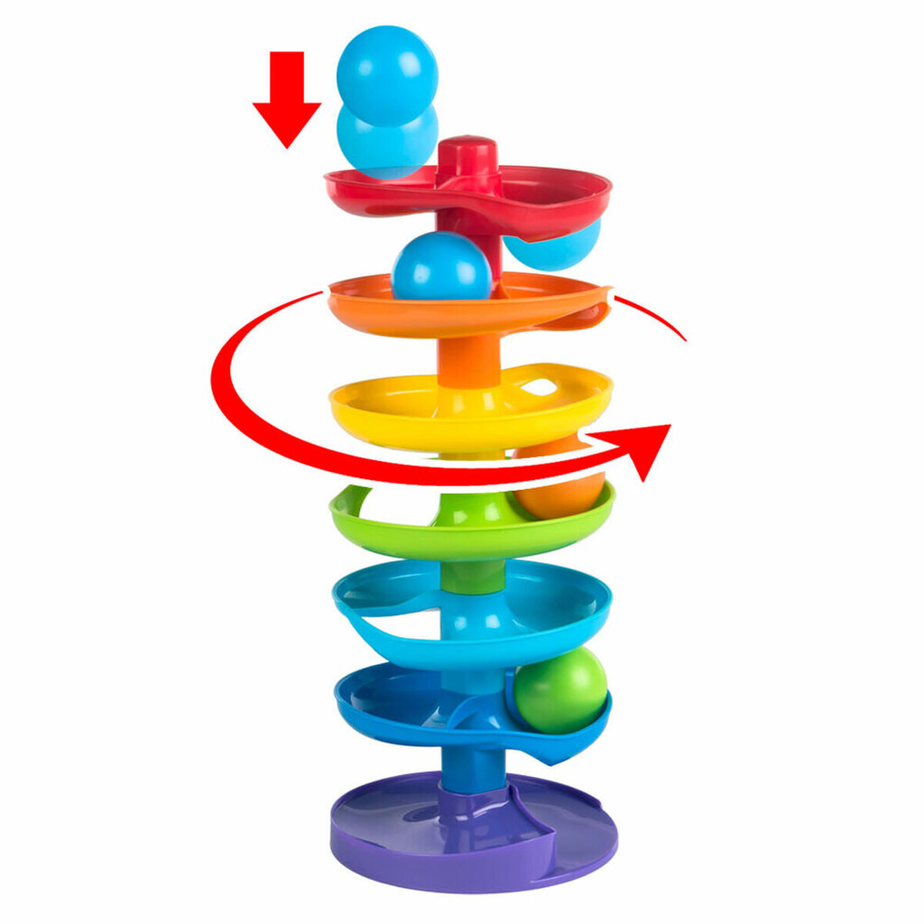 Žaidimas Spiralė PlayGo , 4 vnt. kaina ir informacija | Žaislai kūdikiams | pigu.lt