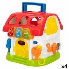 Kūdikio žaislas Winfun Namas, 4 vnt. цена и информация | Развивающие игрушки | pigu.lt