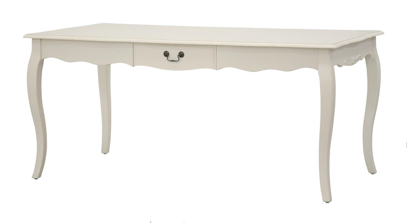 Valgomojo stalas Dijon 170cm, baltas цена и информация | Virtuvės ir valgomojo stalai, staliukai | pigu.lt