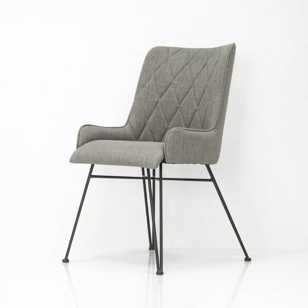 Kėdė L17 Adesso, pilka kaina ir informacija | Virtuvės ir valgomojo kėdės | pigu.lt